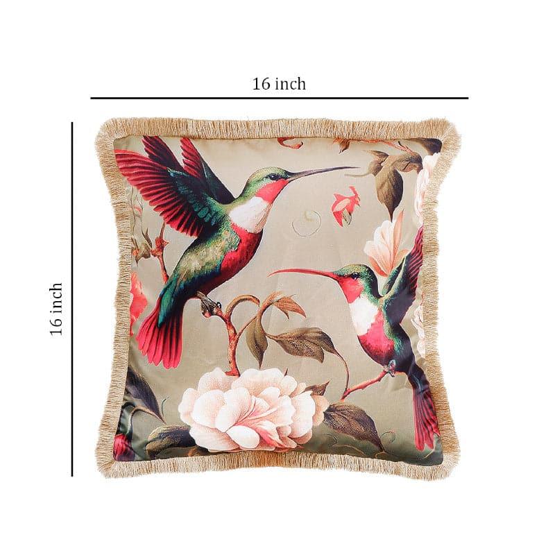 Buy Hummingbird Flutter Tropical Cushion Cover Cushion Covers from Vaaree