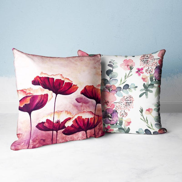 Cushion Covers - Irbis LilaReversible Cushion Cover - Set Of Two