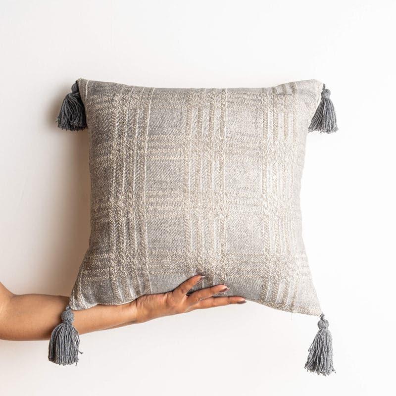 Buy Itara Cushion Cover - Grey Cushion Covers from Vaaree