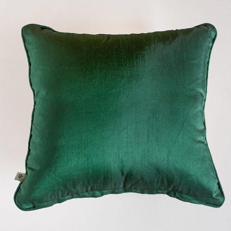 Buy Jungle Green Embroidered Cushion Cover Cushion Covers from Vaaree