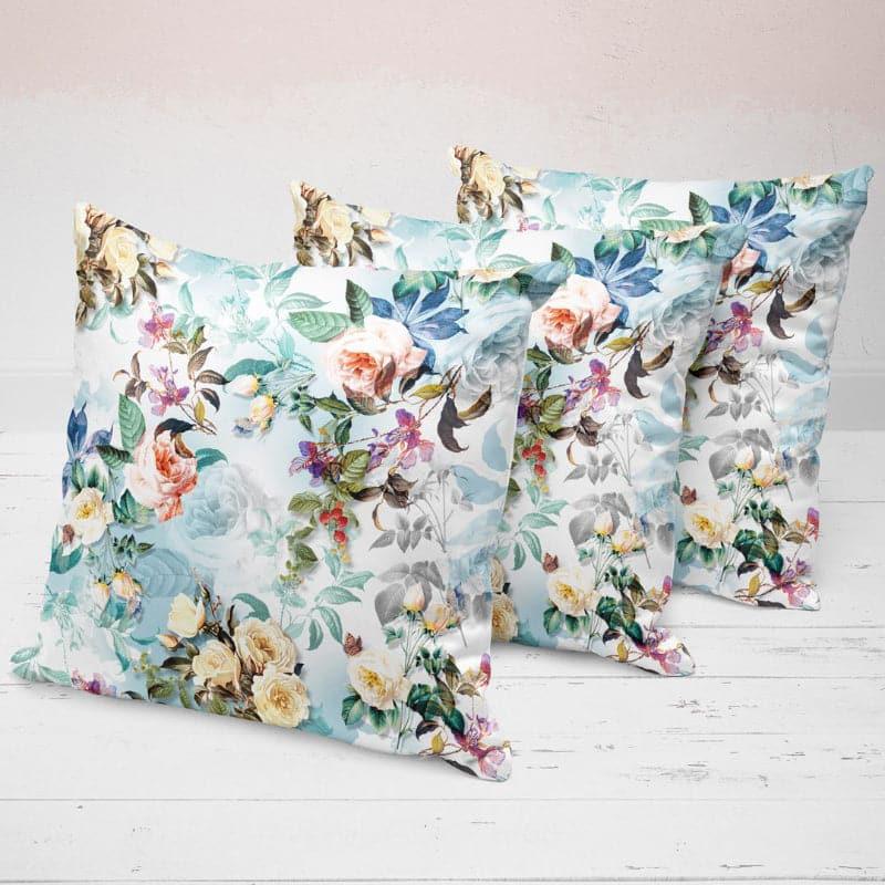 Buy Kila Flora Printed Cushion Cover - Set Of Three Cushion Covers from Vaaree