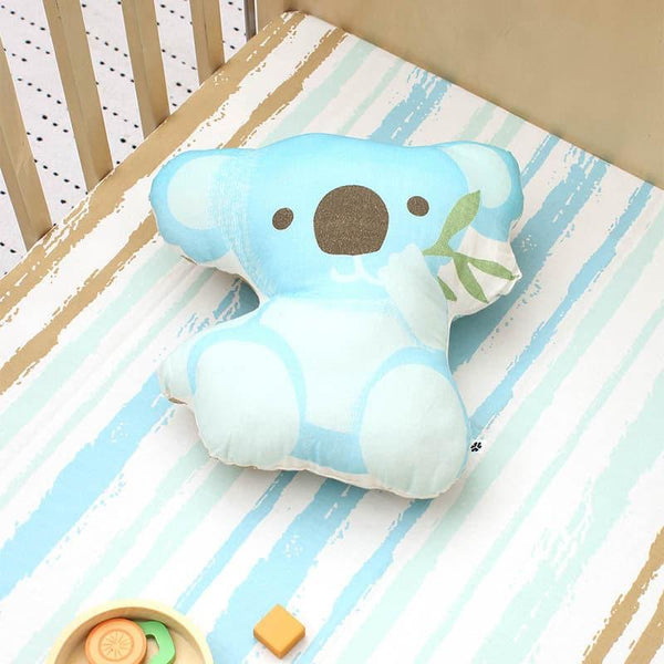 Cushion Covers - The Curious Koala Shaped Cushion - Blue