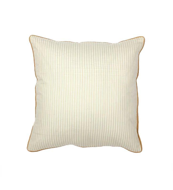 Cushion Covers - Paeth Cushion Cover - White & Gold