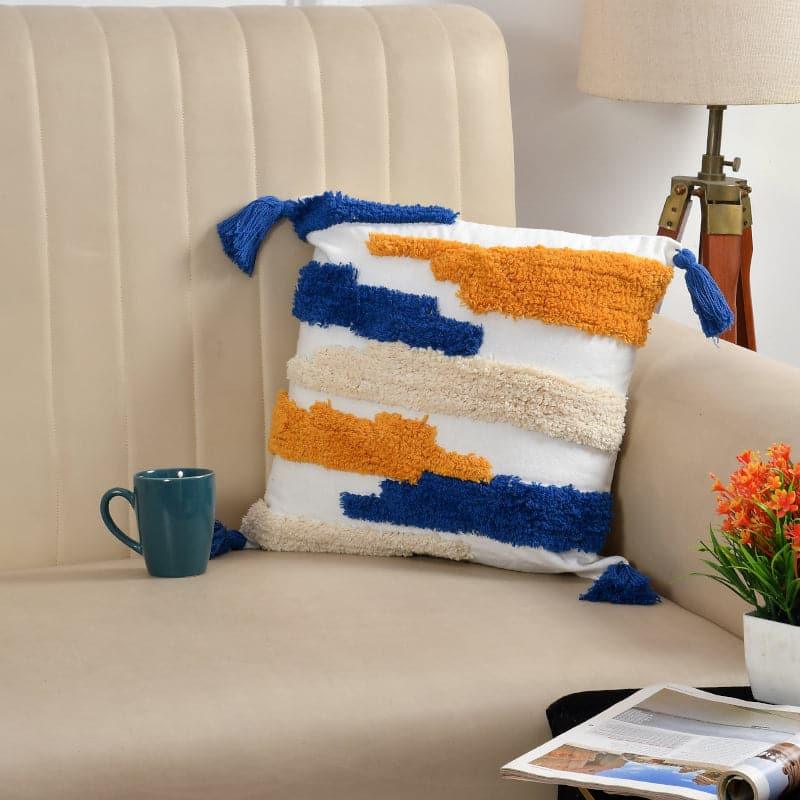 Buy Lennon Tufted Cushion Cover Cushion Covers from Vaaree