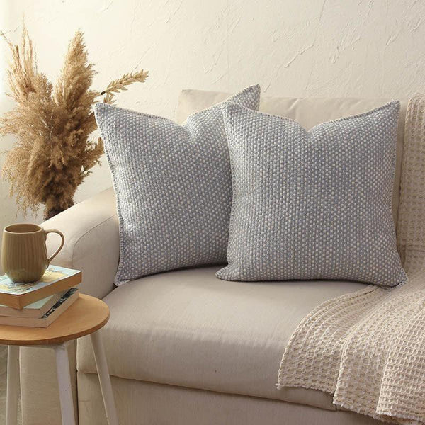 Cushion Covers - Vindhya Cushion Cover - Light Blue