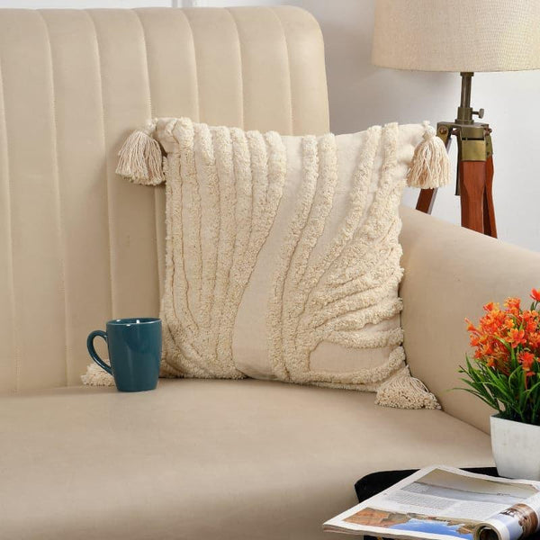 Buy Cushion Covers - Lora Wavy Tufted Cushion Cover at Vaaree online