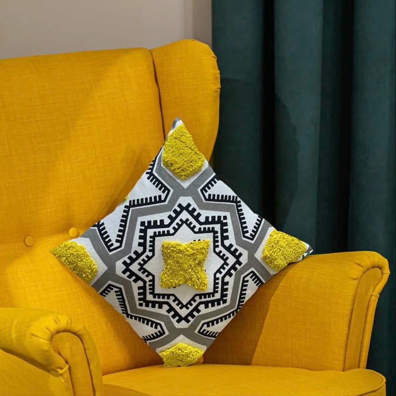 Buy Cushion Covers - Magicia Ethnic Tufted Cushion Cover at Vaaree online