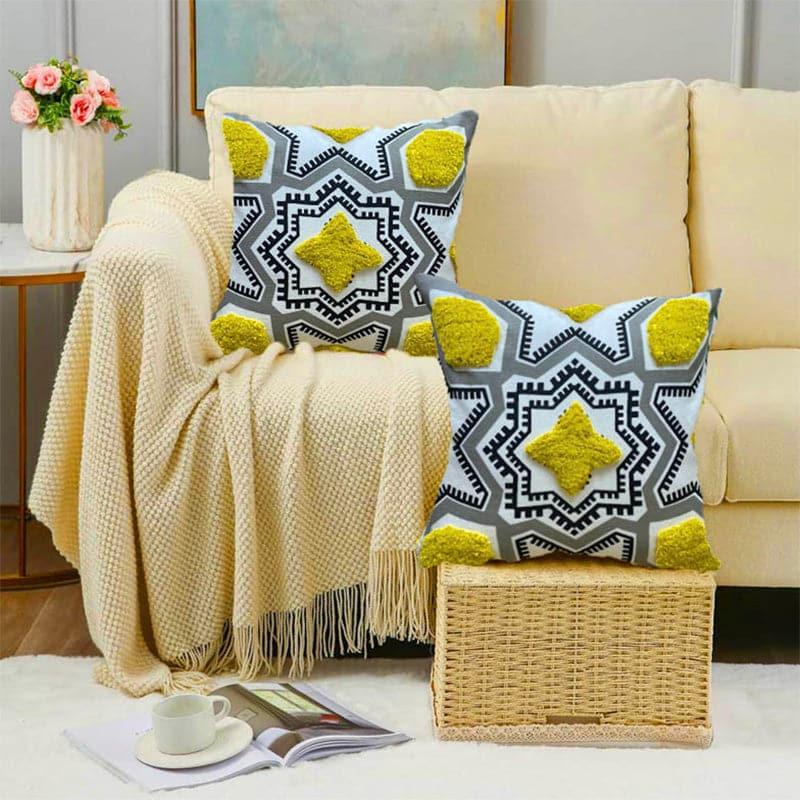 Buy Cushion Covers - Magicia Ethnic Tufted Cushion Cover at Vaaree online