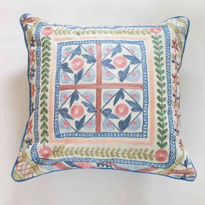 Buy Marina Embroidered Cushion Cover Cushion Covers from Vaaree