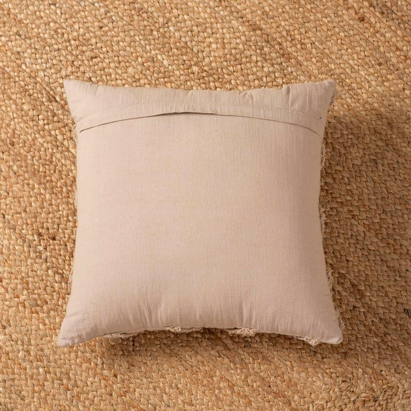 Buy Maze Mova Cushion Cover - Beige Cushion Covers from Vaaree