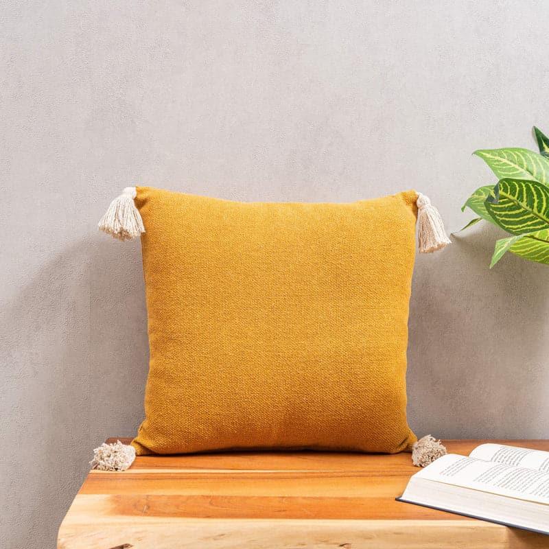 Buy Mustard Muse Cushion Cover Cushion Covers from Vaaree