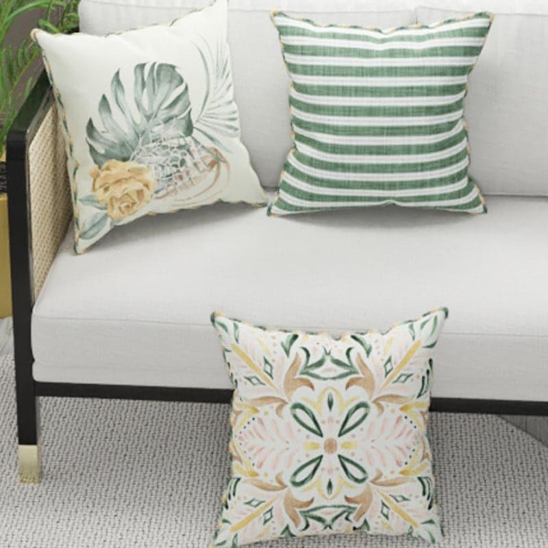 Buy Nadeva Printed Cushion Cover - Set Of Three Cushion Covers from Vaaree