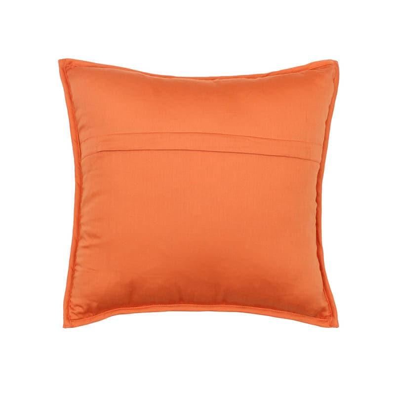 Buy Karanji Cushion Cover - Orange Cushion Covers from Vaaree