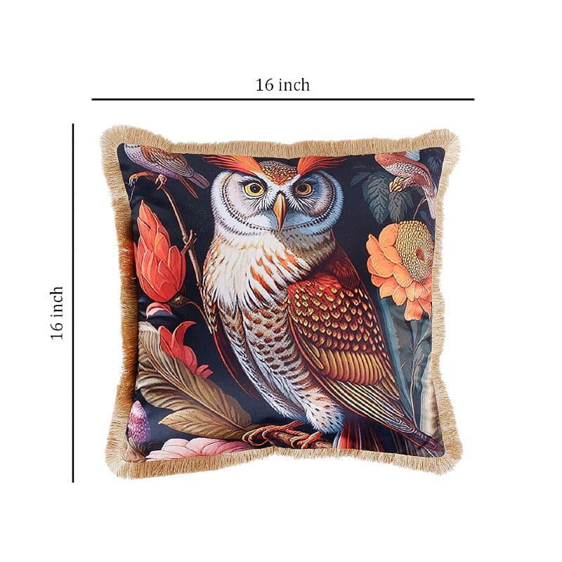 Buy Owlery Whimsy Tropical Cushion Cover Cushion Covers from Vaaree