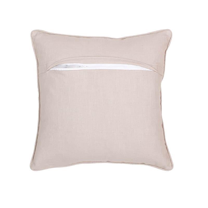 Cushion Covers - Purvanchal Cushion Cover - Gold & Grey