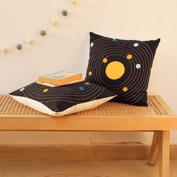 Cushion Covers - The Nine Planets Cushion Cover - Set Of Two