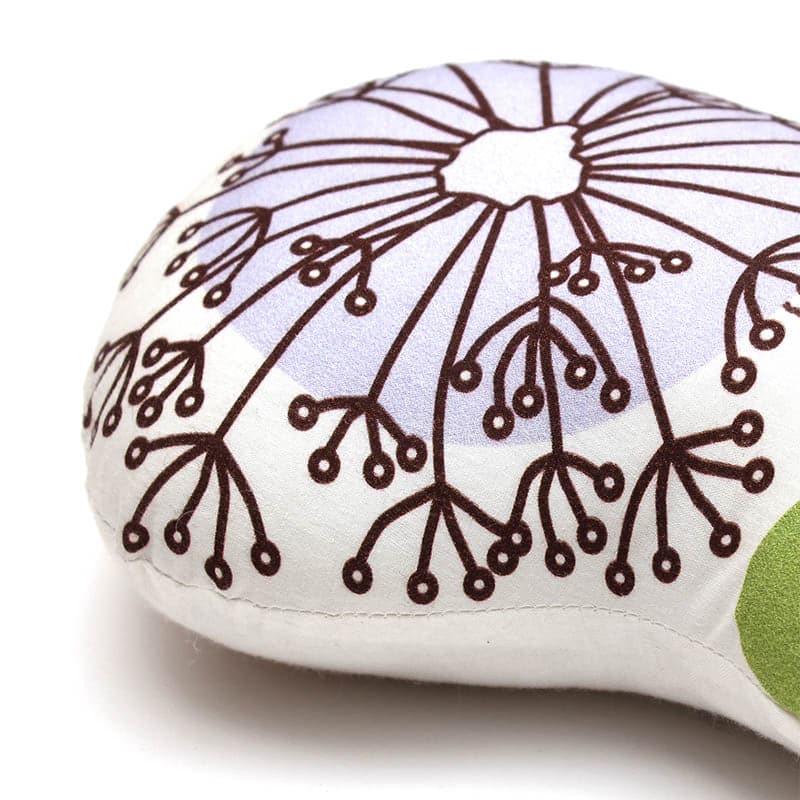 Cushion Covers - The Pretty Puffballs Shaped Cushion - White