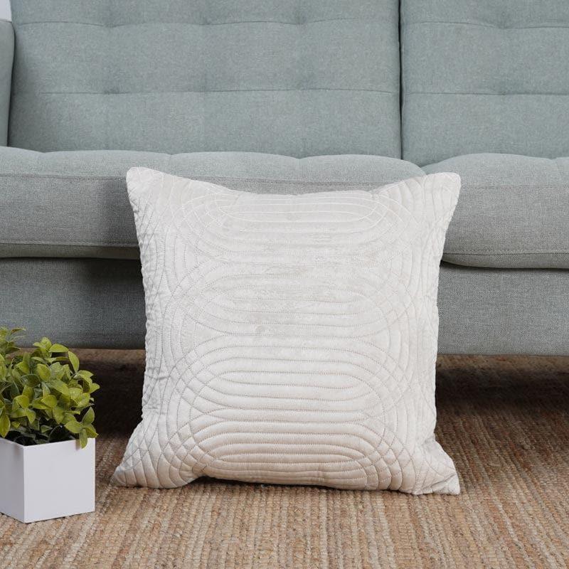 Buy Quilted Geometric Cushion Cover Cushion Covers from Vaaree