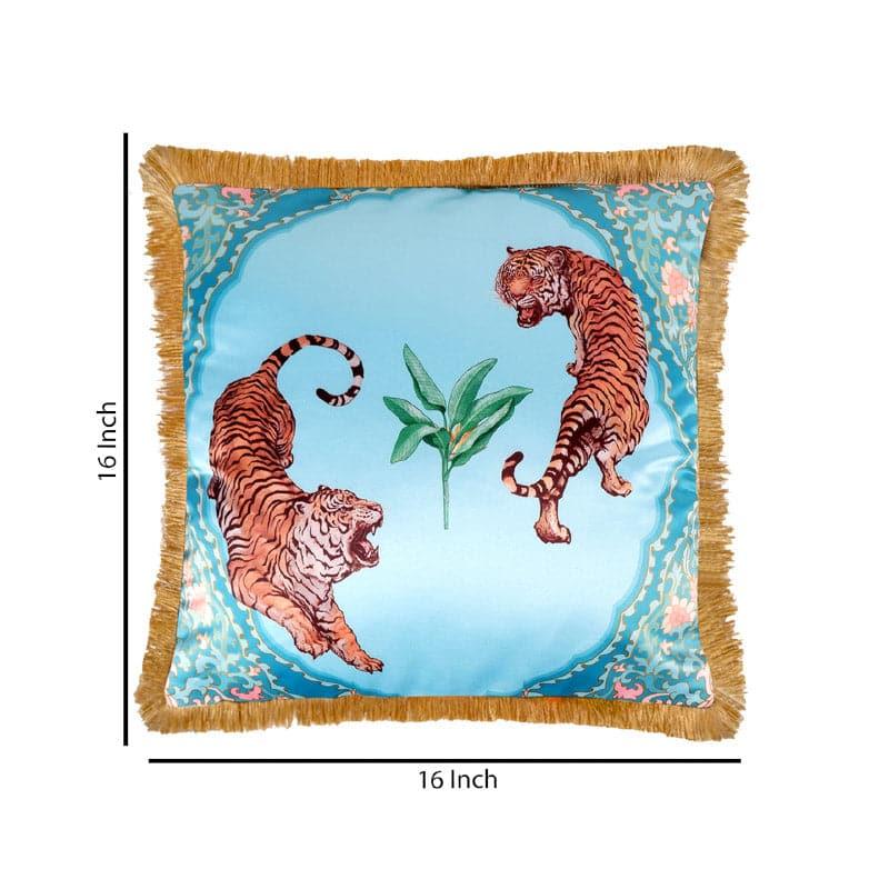 Buy Regal Tiger Trail Cushion Cover Cushion Covers from Vaaree