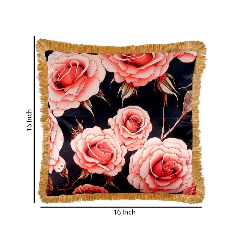 Buy Rose Heaven Glory Cushion Cover Cushion Covers from Vaaree