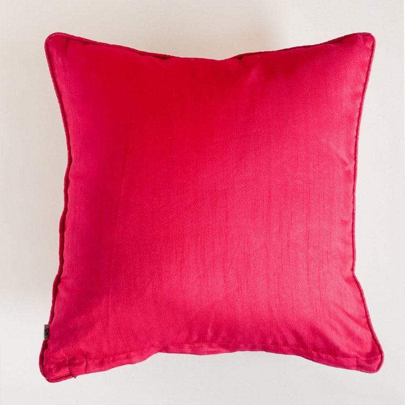 Cushion Covers - Roses Are Red Embroidered Cushion Cover