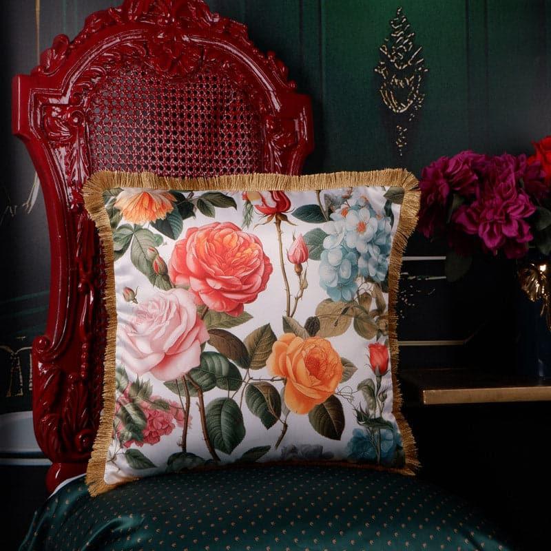 Buy Rosy Lover Cushion Cover Cushion Covers from Vaaree