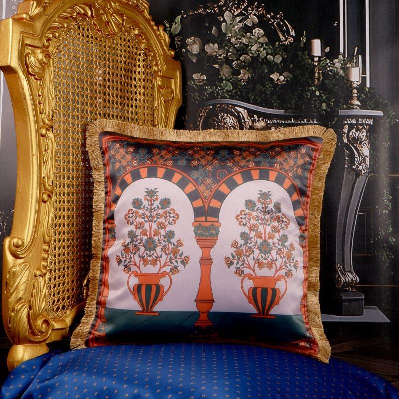 Buy Royal Garden Charm Cushion Cover Cushion Covers from Vaaree