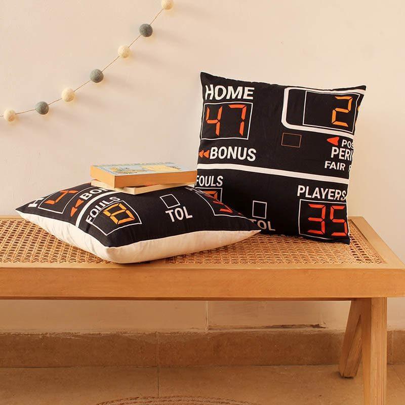 Buy Score Board Puzzle A Cushion Cover - Set Of Two Cushion Covers from Vaaree