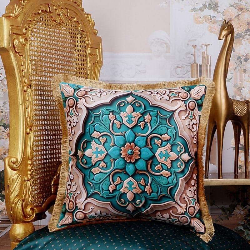 Buy Senova Charm Royale Cushion Cover Cushion Covers from Vaaree