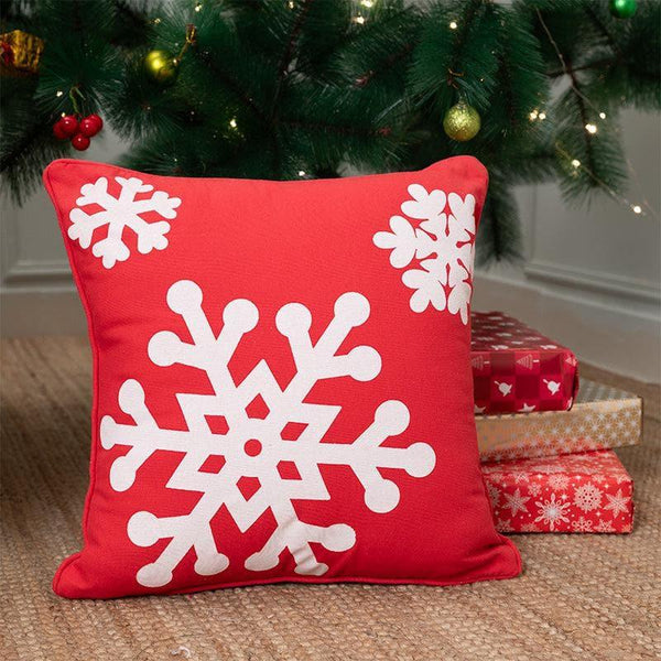 Cushion Covers - Snowflake Charm Cushion Cover