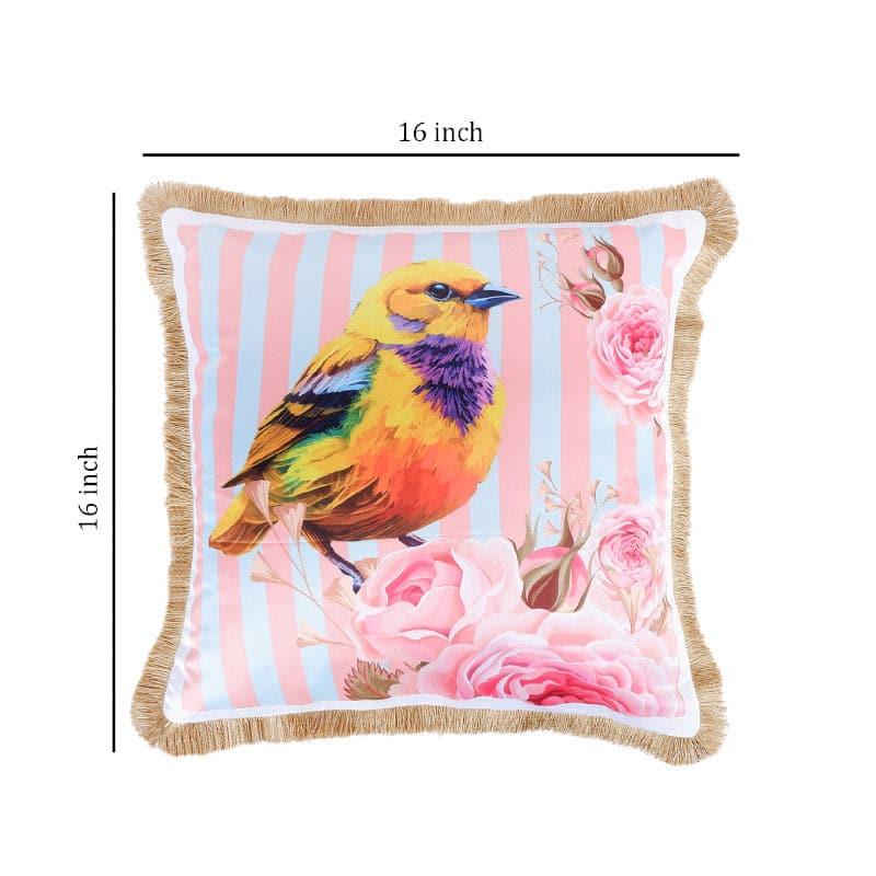 Cushion Covers - Sparrow Garden Tropical Cushion Cover - Pink