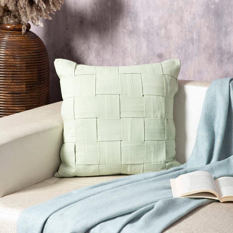 Buy Streevo Bliss Cushion Cover - Green Cushion Covers from Vaaree