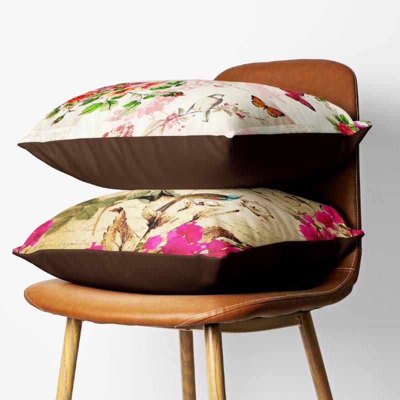 Buy Sympho Flutter Cushion Cover - Set Of Two Cushion Covers from Vaaree