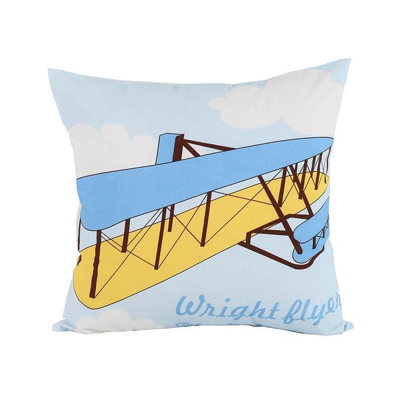 Cushion Covers - The Stearman Puzzle B Cushion Cover - Set Of Two