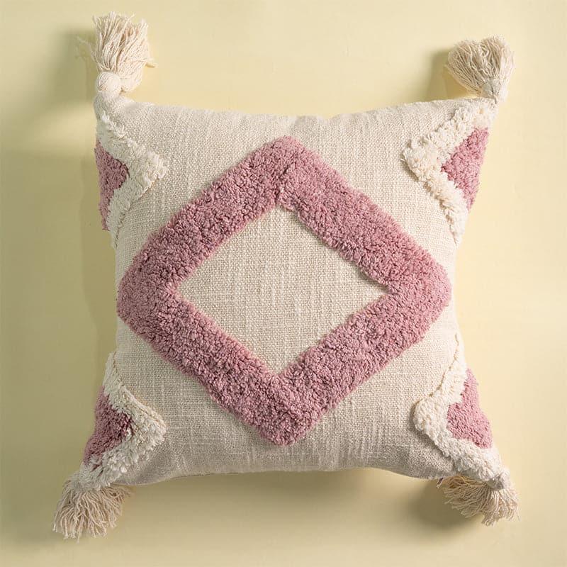 Buy Cushion Covers - The Tufty Rose Cushion Cover at Vaaree online