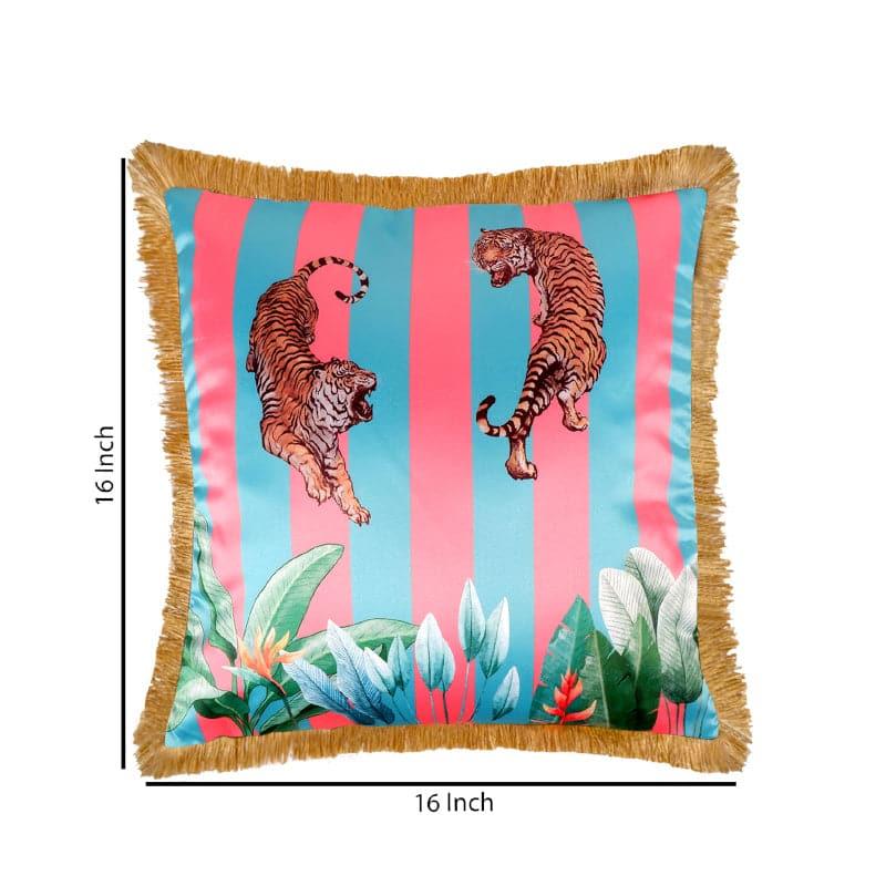 Cushion Covers - Tiger Fuse Tropical Cushion Cover - Green