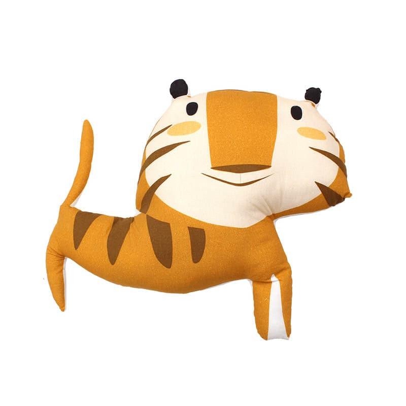 Buy The Happy Tigress Cushion Cover - Set Of Two Cushion Covers from Vaaree