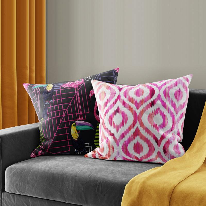 Buy Tisty Flutter Cushion Cover - Set Of Two Cushion Covers from Vaaree