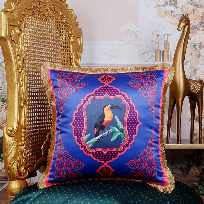 Buy Toucan Charm Royale Cushion Cover Cushion Covers from Vaaree