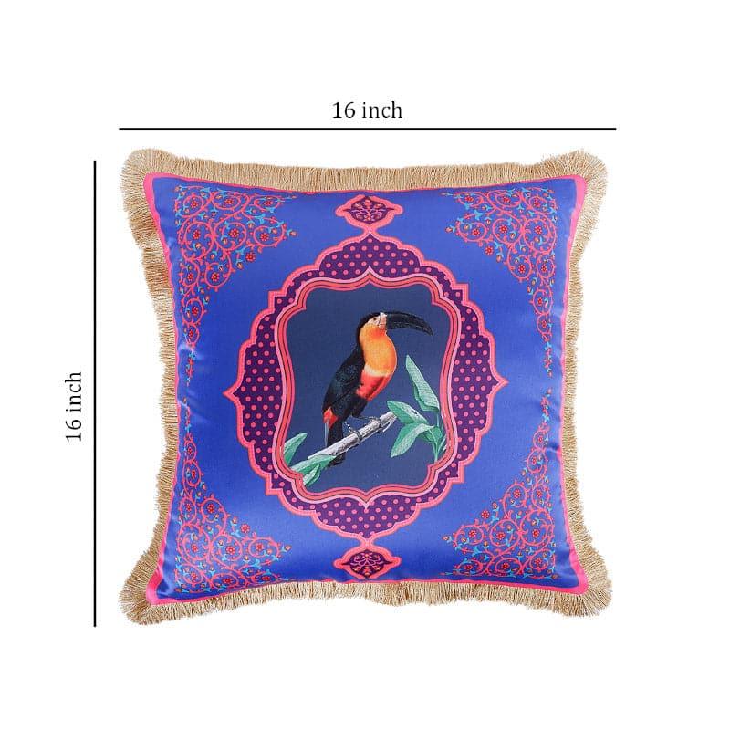 Buy Toucan Charm Royale Cushion Cover Cushion Covers from Vaaree