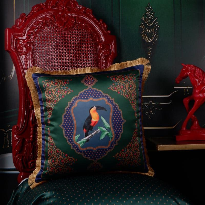 Buy Toucan Royal Snuggle Cushion Cover Cushion Covers from Vaaree