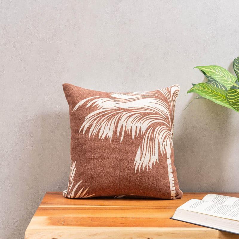 Buy Tropic Seam Cushion Cover - Brown Cushion Covers from Vaaree