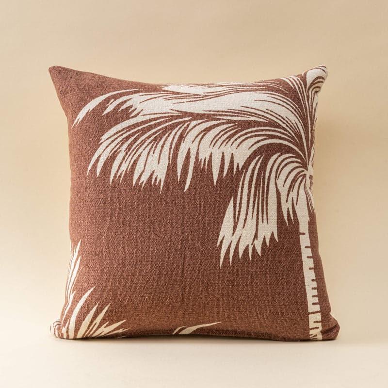 Buy Cushion Covers - Tropic Seam Cushion Cover - Brown at Vaaree online