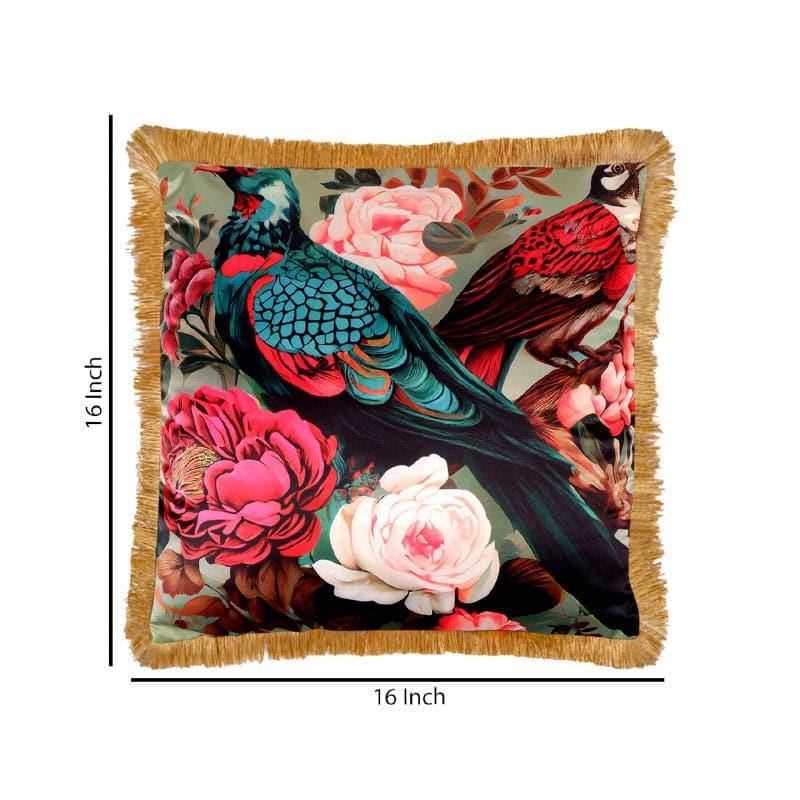 Buy Tropical Bird Duo Cushion Cover Cushion Covers from Vaaree