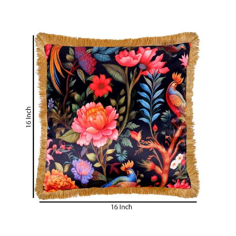 Buy Tropical Garden Glow Cushion Cover Cushion Covers from Vaaree