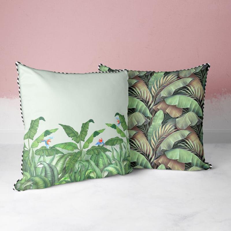 Buy Tropico Trace Printed Cushion Cover - Set Of Two Cushion Covers from Vaaree