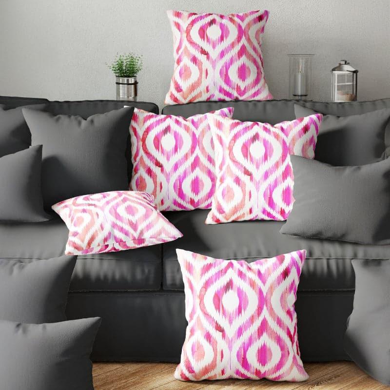 Buy Utra Printed Cushion Cover - Set Of Five Cushion Covers from Vaaree