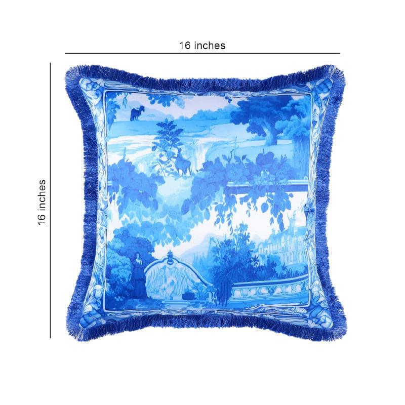 Buy Vintage Landscape Cushion Cover Cushion Covers from Vaaree