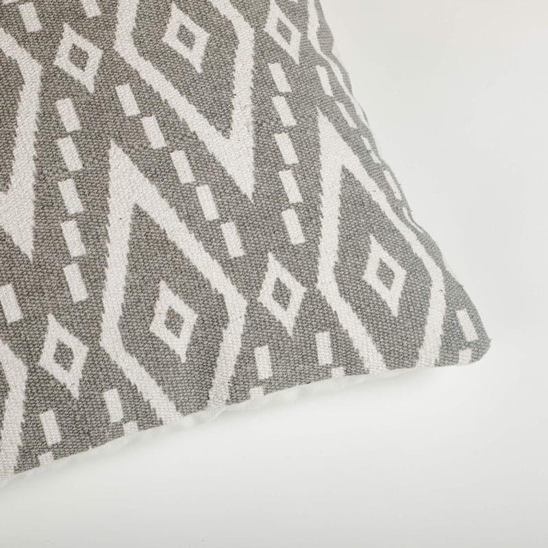 Buy Zora Ethnic Cushion Cover - Grey Cushion Covers from Vaaree