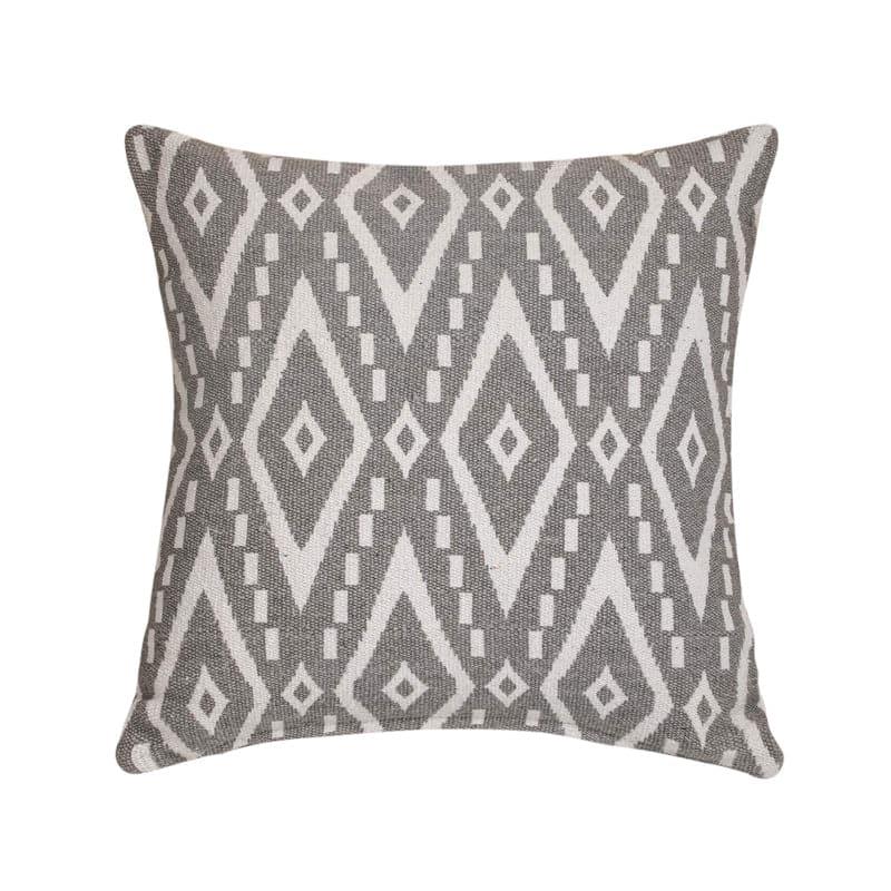 Buy Zora Ethnic Cushion Cover - Grey Cushion Covers from Vaaree